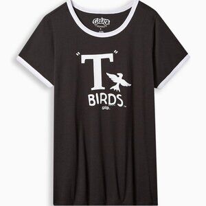Torrid Grease T-Birds Classic Fit Cotton Ringer Tee